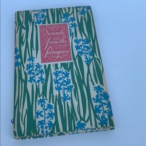 vintage poetry book